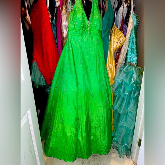 Mori Lee Dresses & Skirts - Mori Lee beaded rhinestone ballgown 13/14